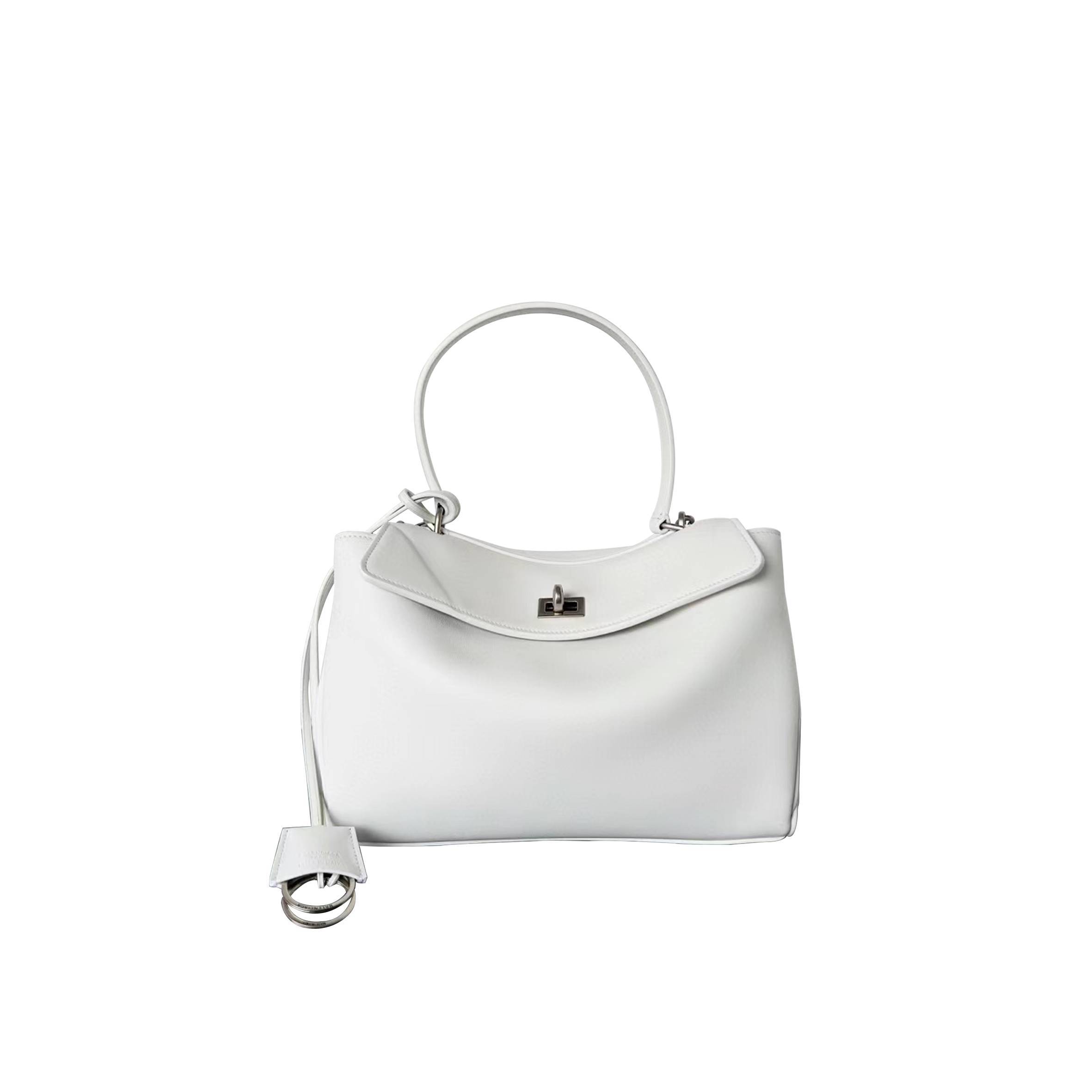 BALENCIAGA RODEO MEDIUM TOTE BAG SILVER HARDWARE (35*23*11cm)